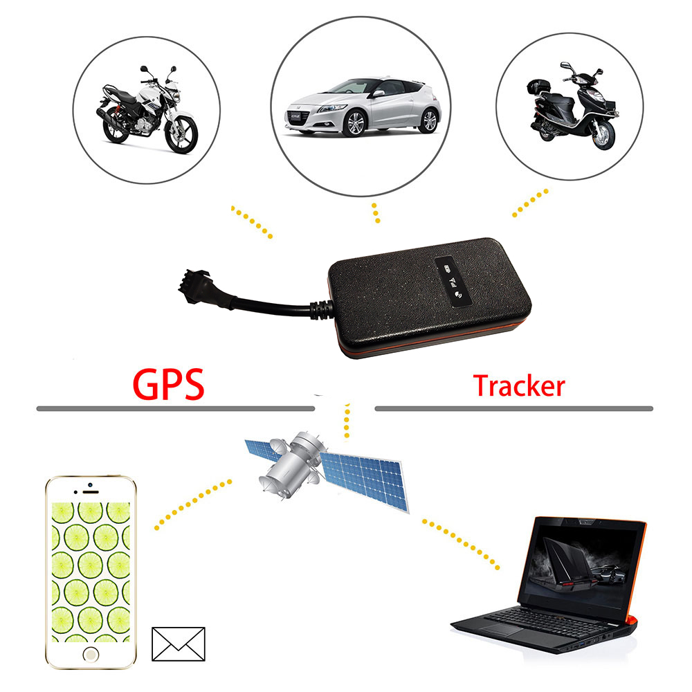 Mini GT003 Vehicle Motorcycle GPS GPRS Tracker